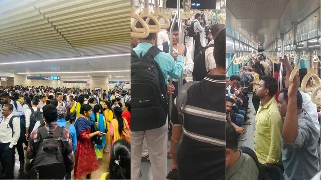 mumbai-metro-line-3-technical-snag-to-missing-mobile-connectivity-commuters-face-glitches-on-first-day-of-full-run-watch