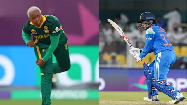 womens-world-cup-icc-reprimands-south-africa-spinner-nonkululeko-mlaba-for-waving-goodbye-to-indias-harleen-deol