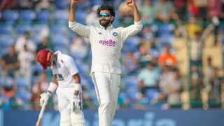 IND vs WI Live Cricket Score, 2nd Test: Jadeja Gets His Third Wicket As WI Skipper Roston Chase Departs For 0

