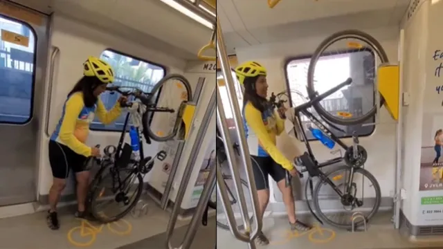 mumbai-woman-shows-how-to-carry-and-park-bicycles-inside-metro-coaches-on-lines-2a-and-7-watch-viral-video