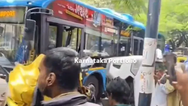 bengaluru-bmtc-bus-driver-suffers-seizure-while-driving-near-chinnaswamy-stadium-collides-with-several-vehicles-watch
