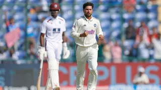 IND vs WI 2nd Test: Kuldeep Yadav's Spellbinding Show Leaves West Indies Reeling On 217/8 At Lunch (Day 3)