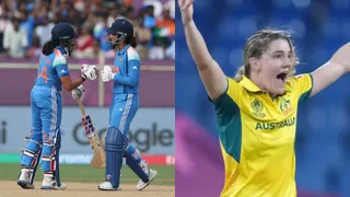 IND-W vs AUS-W, ICC Women's World Cup 2025: Mandhana, Pratika Hit Fifties To Take India To 330, Sutherland Takes Fifer