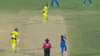IND-W vs AUS-W Live Cricket Score, Women's World Cup 2025: India Get First Breakthrough As Charani Removes Litchfield For 40
