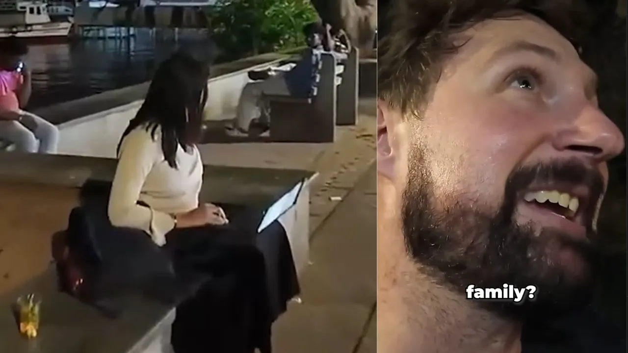 us-vlogger-reacts-as-indian-woman-works-on-laptop-at-9-pm-video-sparks-work-life-balance-debate-viral