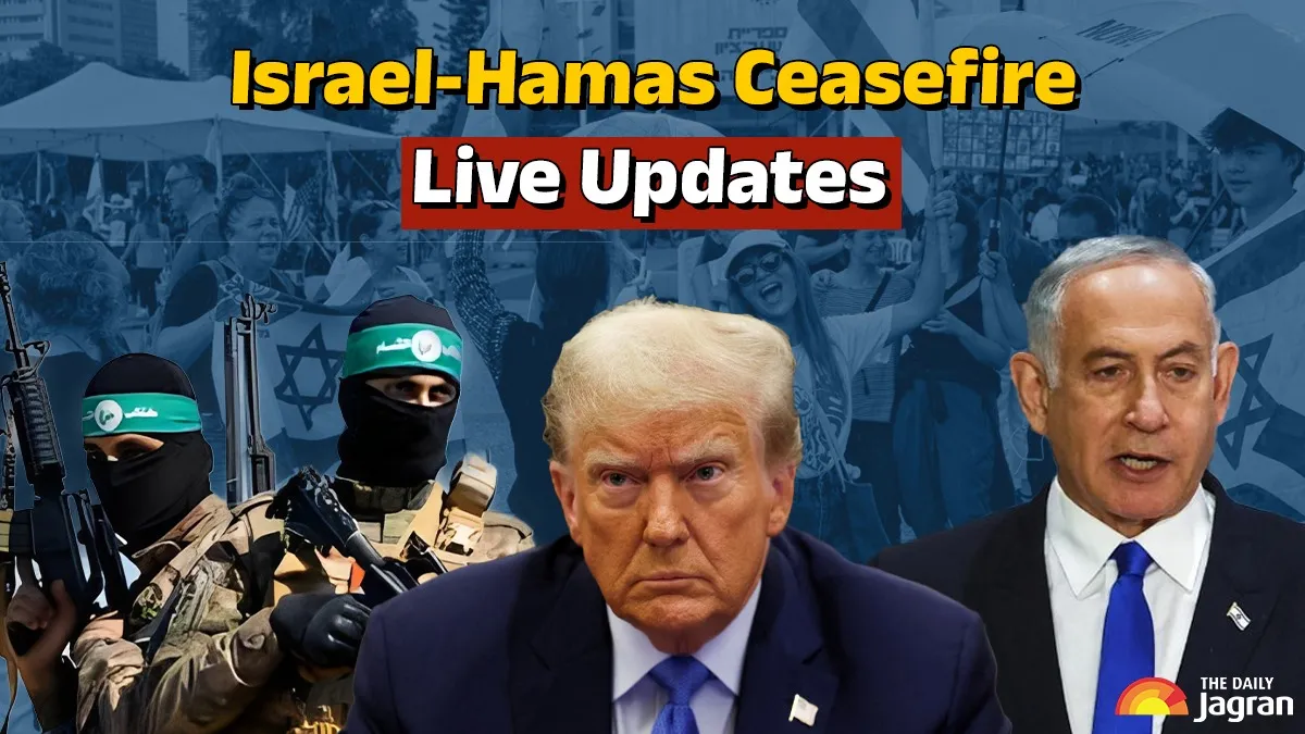 Israel-Hamas Ceasefire Live Updates: Hamas Frees All 20 Surviving Hostages; Trump To Address Israeli Parliament Shortly
