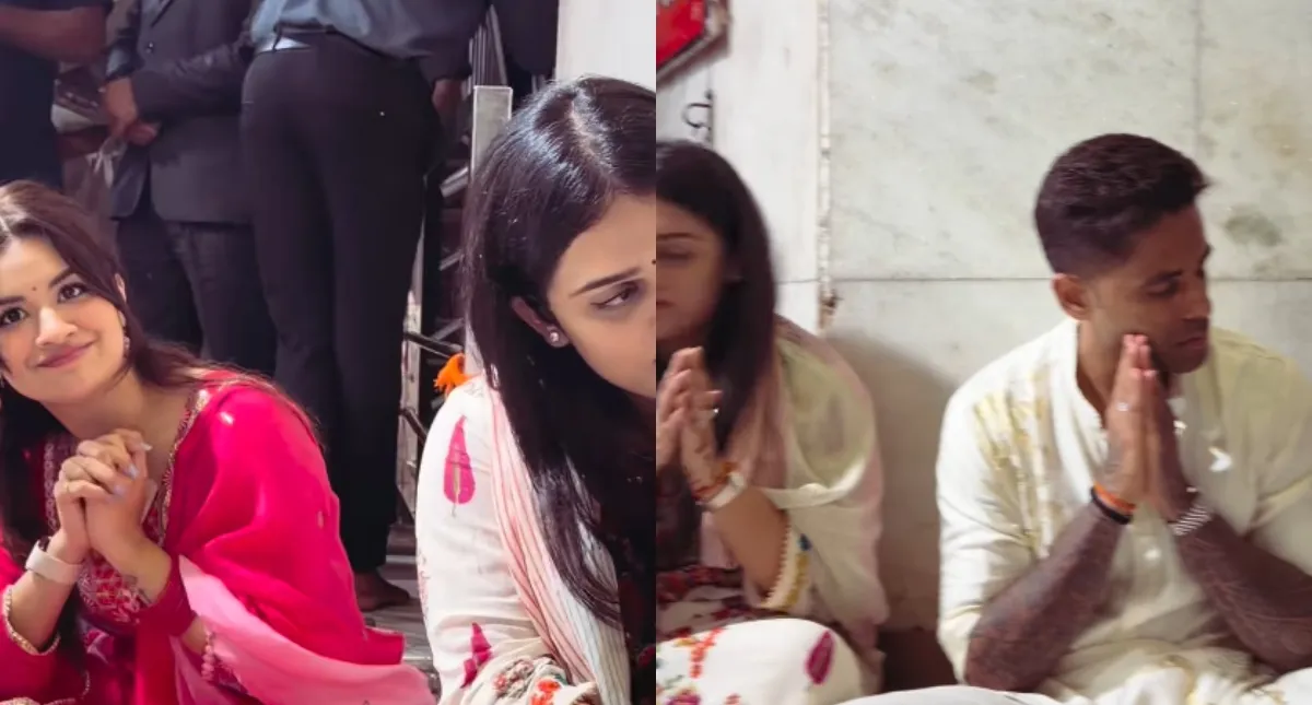 avneet-kaur-seen-with-indian-cricketer-suryakumar-yadav-and-his-wife-at-ujjain-mahakal-temple-internet-reacts
