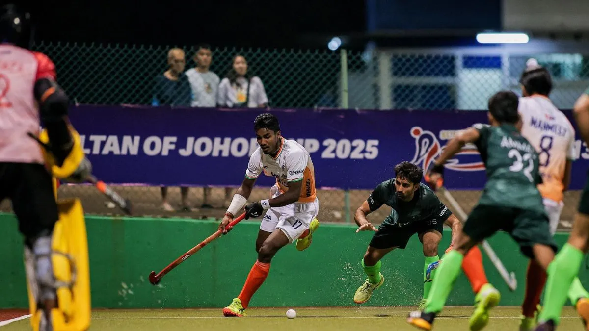 india-vs-pakistan-sultan-of-johor-cup-indian-junior-mens-hockey-team-show-grit-to-hold-pakistan-to-nail-biting-3-3-draw