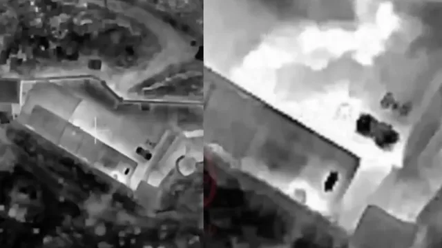 drone-footage-shows-taliban-drops-bomb-on-pakistani-military-post-video