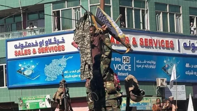 taliban-displays-pakistani-soldiers-trousers-amid-border-clashes-as-afghans-rally-to-support-mujahideen