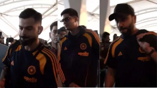 indian-cricket-team-tour-of-australia-rohit-sharma-virat-kohli-igi-airport-video-in-delhi-squad-members-kl-rahul-shreyas-iyer-ind-vs-aus-odi-series-perth-updates