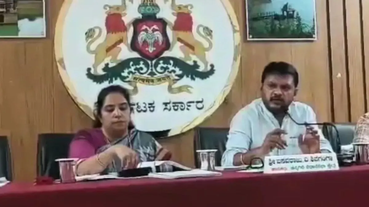 karnataka-mla-questions-woman-officers-absence-from-key-meeting-faces-backlash