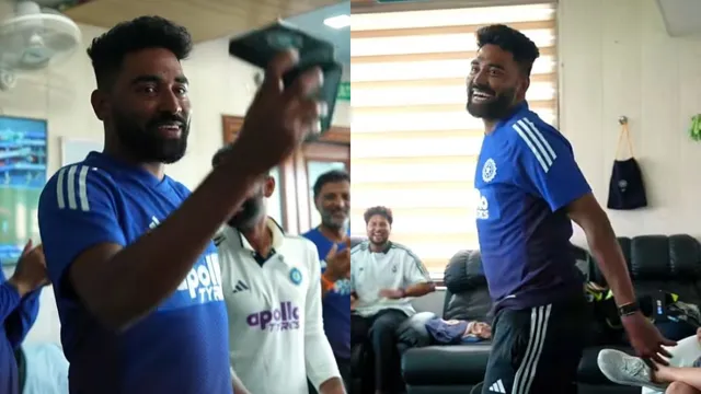 india-national-cricket-team-vs-west-indies-national-cricket-team-match-mohammed-siraj-impact-player-bcci-dressing-room-video-ind-beat-wi-in-test-series