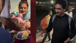 Mumbai Man Helps Woman Deliver Baby On Railway Platform As Doctor Guides Over Video Call, Internet Hails Him ‘Real-Life Hero’