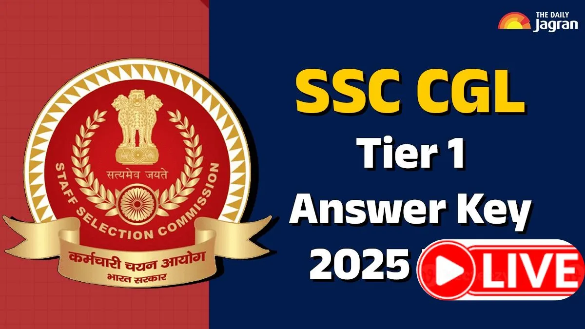 SSC CGL 2025 Answer Key Live Updates: CGL Tier 1 Combined Graduate Level Exam Response Sheet Likely To Be OUT Today At ssc.gov.in