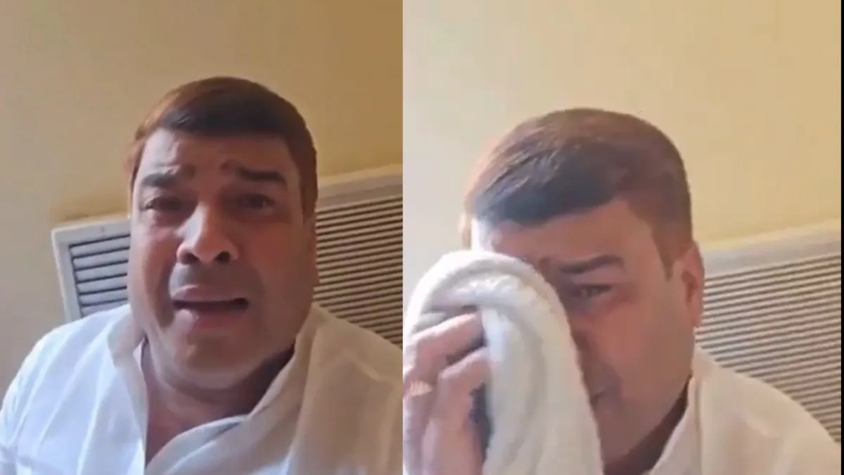 bihar-polls-lok-janshakti-party-leader-breaks-down-on-camera-after-ticket-denial-alleges-someone-paid-more-so-he-got-the-ticket