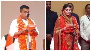 Gujarat Cabinet Rejig: Rivaba Jadeja Among 25 Ministers In Bhupendra Patel's New Team; Harsh Sanghavi Gets Dy CM Post