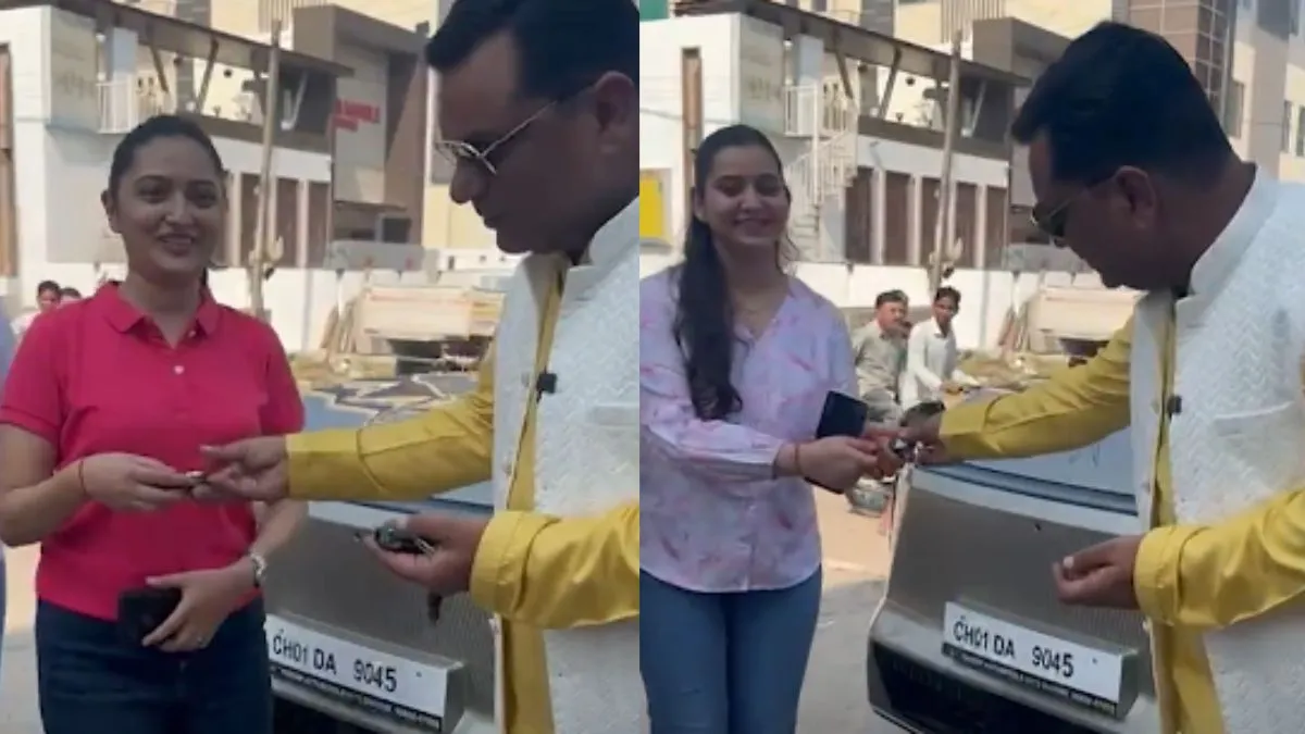 chandigarh-pharma-owner-gifts-51-luxury-cars-to-employees-on-diwali-video-goes-viral
