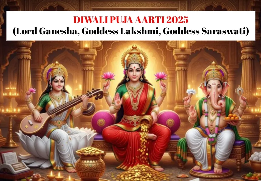 diwali-2025-puja-aarti-goddess-lakshmi-aarti-ganesh-aarti-saraswati-aarti-lyrics-in-hindi-and-english