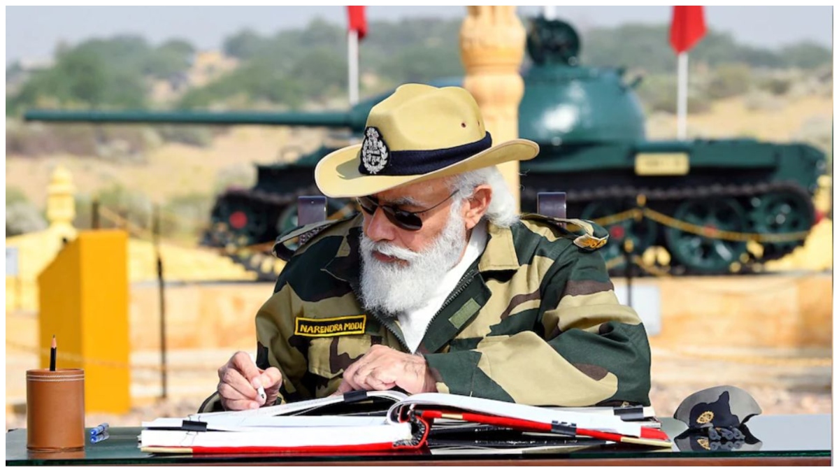 modi jaisalmer 2020 pti