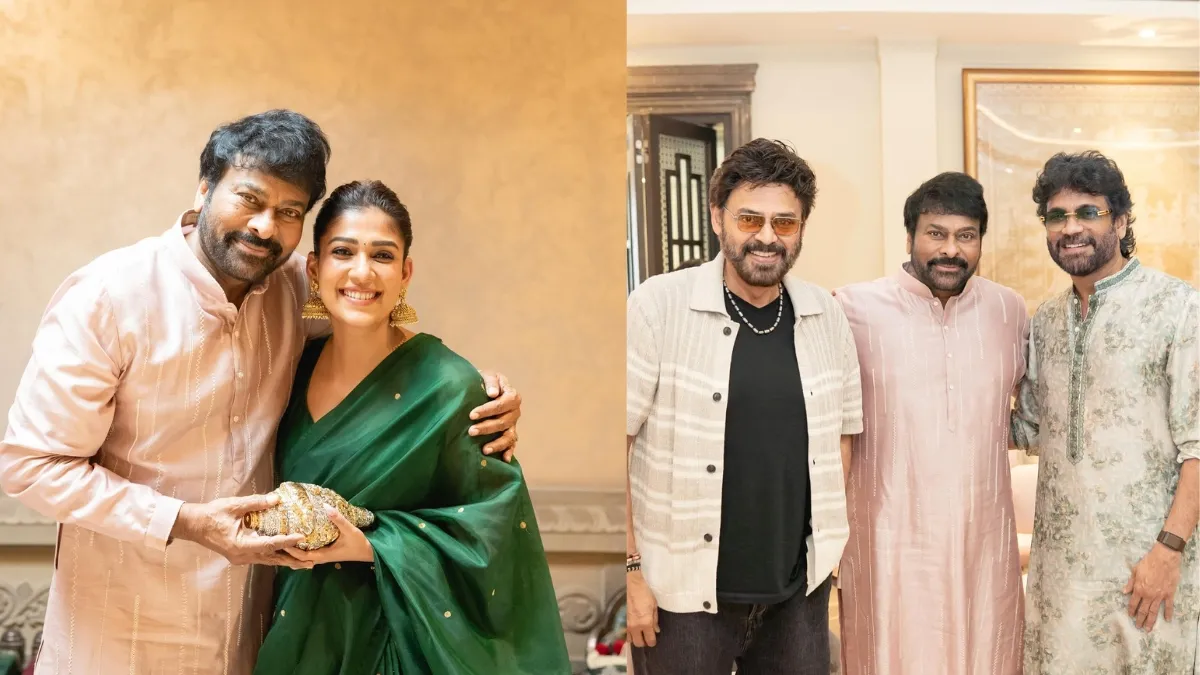 chiranjeevi-nayanthara-nagarjuna-and-venkatesh-celebrate-diwali-together-fans-delighted-to-see-south-stars-in-one-frame