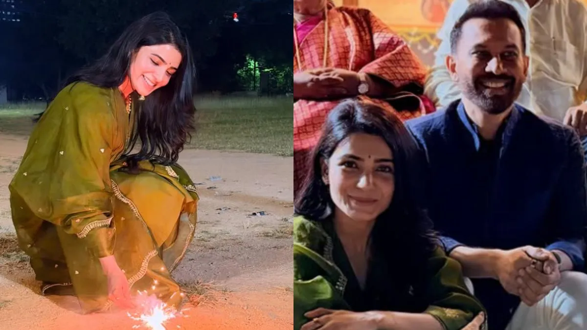 raj-nidimoru-joins-rumoured-girlfriend-samantha-ruth-prabhu-diwali-celebrations-duo-fuels-romance-speculation