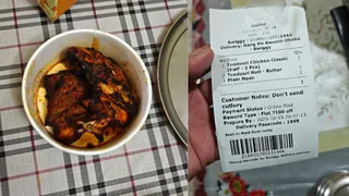 Bengal Man Claims Swiggy Delivered Tandoori Chicken Instead of Vegetarian Diwali Meal, Calls It ‘Emotional Trauma’