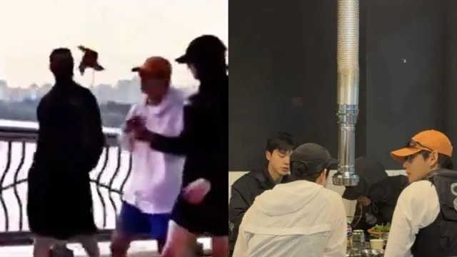 bts-v-song-kang-kim-young-dae-and-nct-jaehyun-spotted-post-run-at-han-river-photos