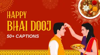 50+ Heartwarming Bhai Dooj Captions For WhatsApp, Instagram And Facebook