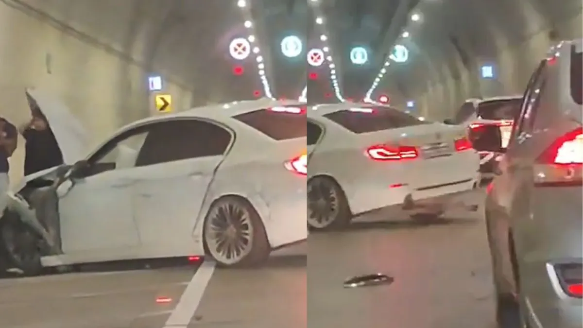 mumbai-speeding-bmw-crashes-inside-coastal-road-tunnel-traffic-disrupted-video