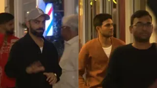 IND vs AUS 2nd ODI: Rohit Sharma, Virat Kohli Join Diwali Celebration With Team India In Adelaide | Watch