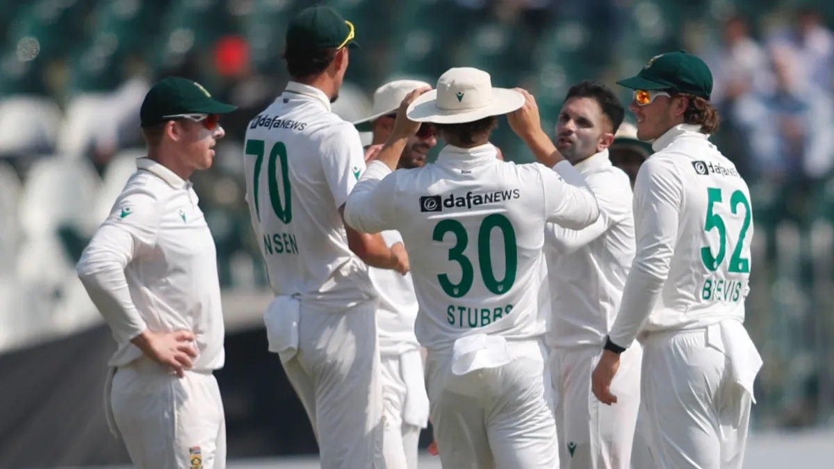 pak-vs-sa-2nd-test-babar-rizwan-hold-fort-for-pakistan-after-rabada-muthuswamy-put-visitors-in-drivers-seat-in-rawalpindi