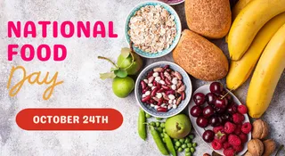 30+ Poster Slogans And Quotes To Promote Healthy Diet | National Food Day | October 24