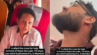 'You Must Speak Marathi': Passenger Threatens YouTuber On Kolkata-Mumbai Air India Flight For Not Speaking Marathi | Viral Video