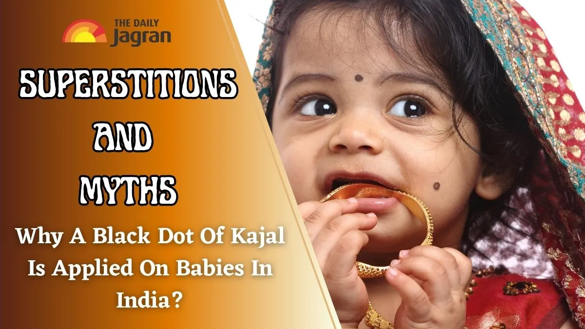 why-a-black-dot-of-kajal-is-applied-on-babies-in-india-know-reason-behind-this-indian-superstition