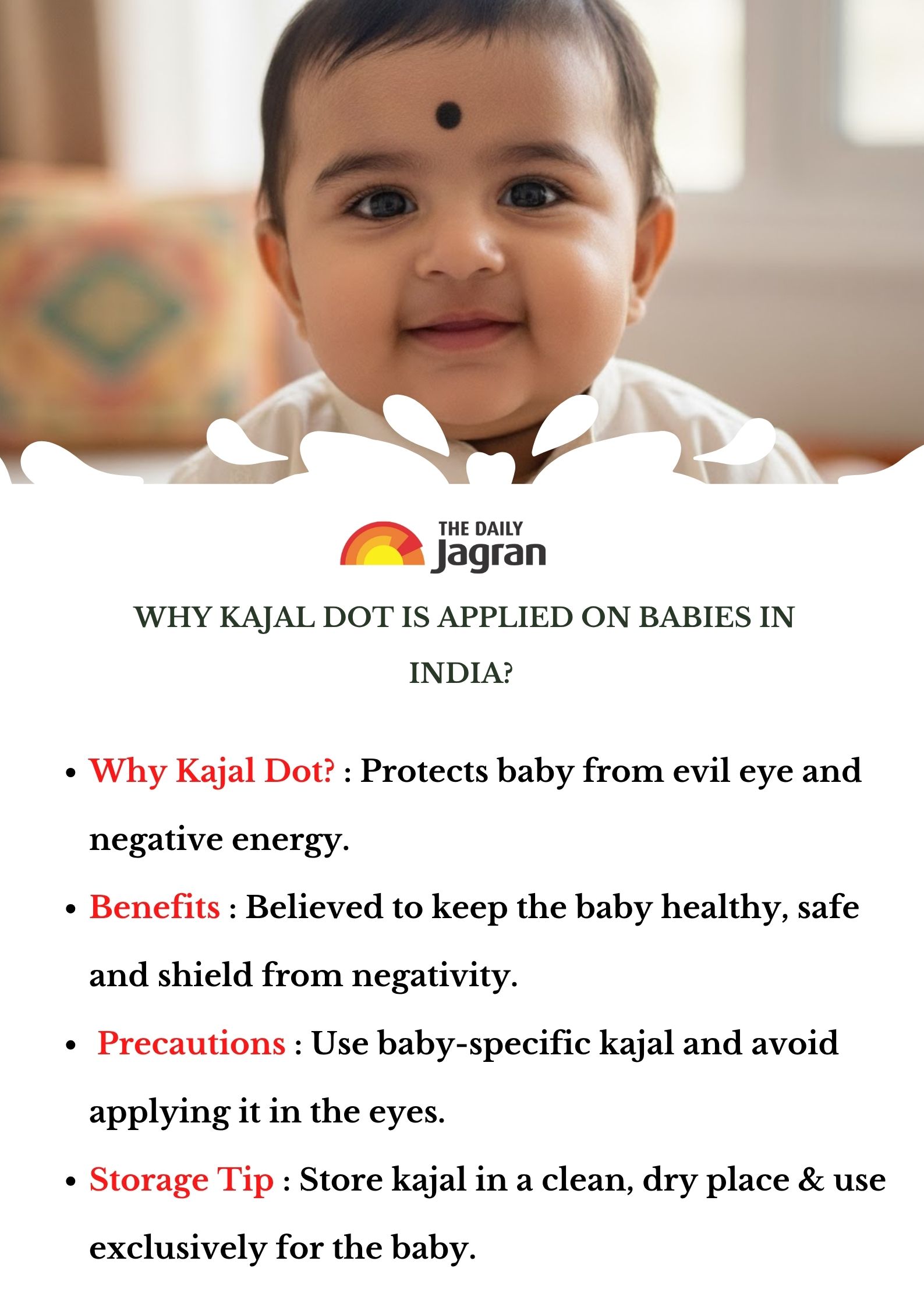 kajal-dot-applied-on-babies-in-india