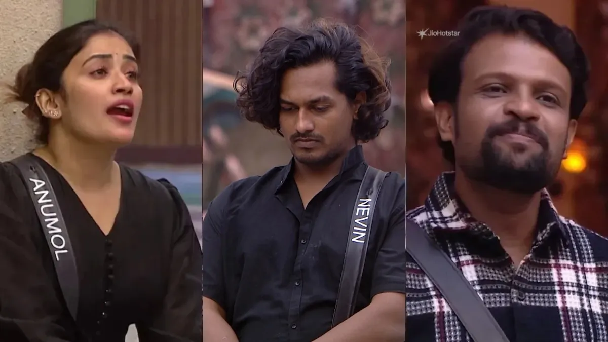bigg-boss-malayalam-7-week-13-nominations-nevin-back-in-danger-aneesh-anumol-and-others-join-nomination-list