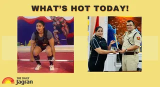 7-Month Pregnant Delhi Police Constable Lifts 145 Kg At National Event, Wins Bronze Medal | What's Hot Today