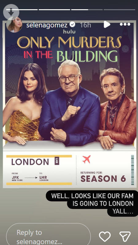 Selena Gomez Only Murders In The Building Season 6