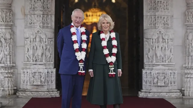 king-charles-queen-camilla-visit-baps-temple-in-neasden-to-mark-its-30th-anniversary
