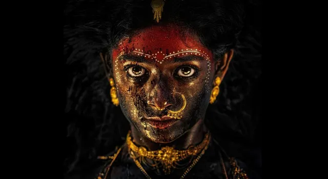 mahakali-first-look-bhoomi-shetty-fiery-goddess-avatar-gives-major-goosebumps