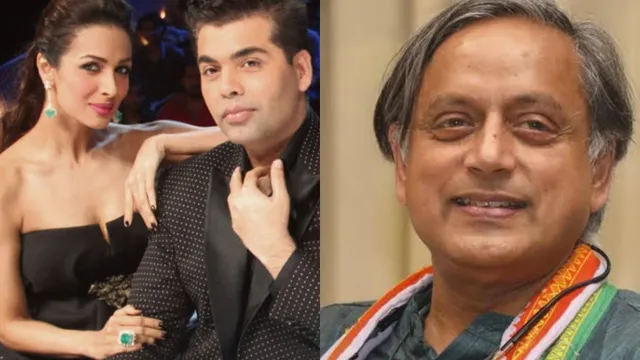 karan-johar-and-malaika-arora-say-pitch-to-get-rich-contestant-looks-like-shashi-tharoor-congress-mp-gives-witty-response