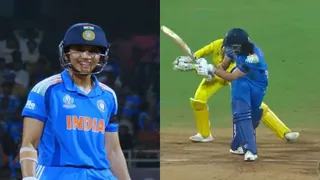 IND-W vs AUS-W Semifinal: Smriti Mandhana Unhappy With UltraEdge As DRS Call Adjudged Her Out | Watch