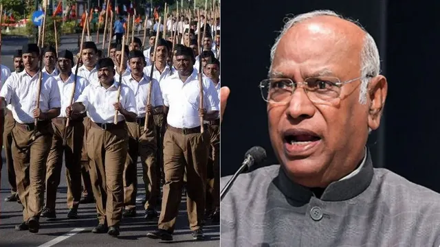 karnataka-rss-gets-nod-for-route-march-in-mallikarjun-kharge-constituency-gurumitkal-under-set-conditions-list