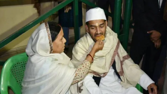 bihar-elections-rabri-devi-reacts-to-son-tej-pratap-yadav-who-is-contesting-poll-after-being-expelled-from-rjd-video