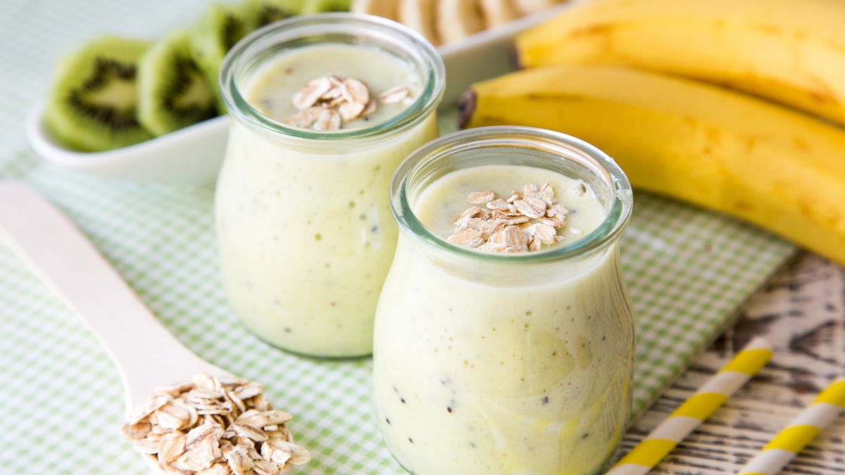 Banana Oats Shake For Post Workout