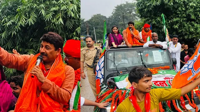 bihar-elections-manoj-tiwari-alleges-attack-by-rjd-supporters-during-dumraon-roadshow-says-why-such-hooliganism