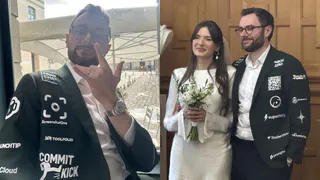 '26 Startups Paid For My Suit': French Groom Turns Wedding Suit Into $7,500 Ad Campaign, Sparks Memes And Mockery