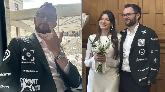 french-groom-dagobert-renouf-viral-wedding-suit-7500-ad-campaign-for-26-startups