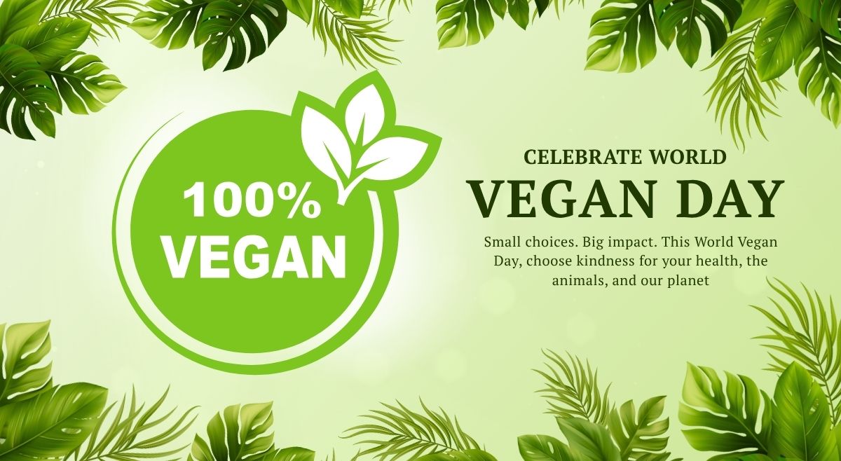 happy world vegan day